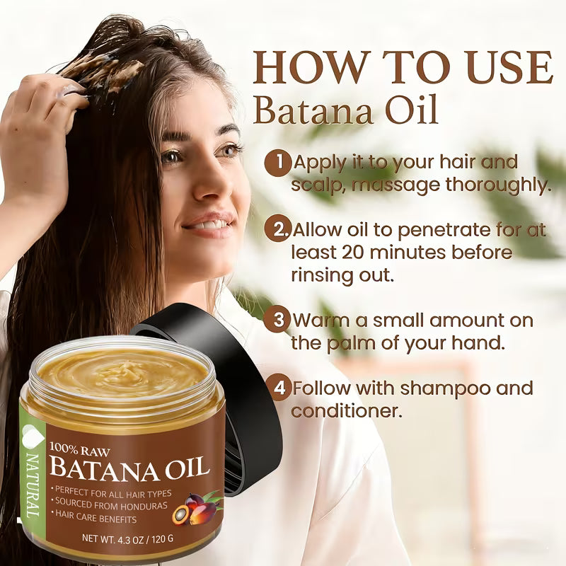 honduras batana hair oil smoothing and moisturizing hair for dry hair for moisturizing scalp and hair care suitable for all hair types 4 2oz 5