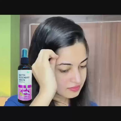 Strengthening Hair Serum Spray with Biotin – Daily Scalp Treatment