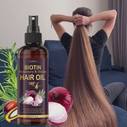 7-Day Hair Strengthening Serum – Daily Scalp Nourishing Treatment